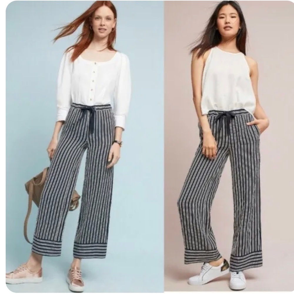 Anthropologie Seen Worn Kept striped pants
